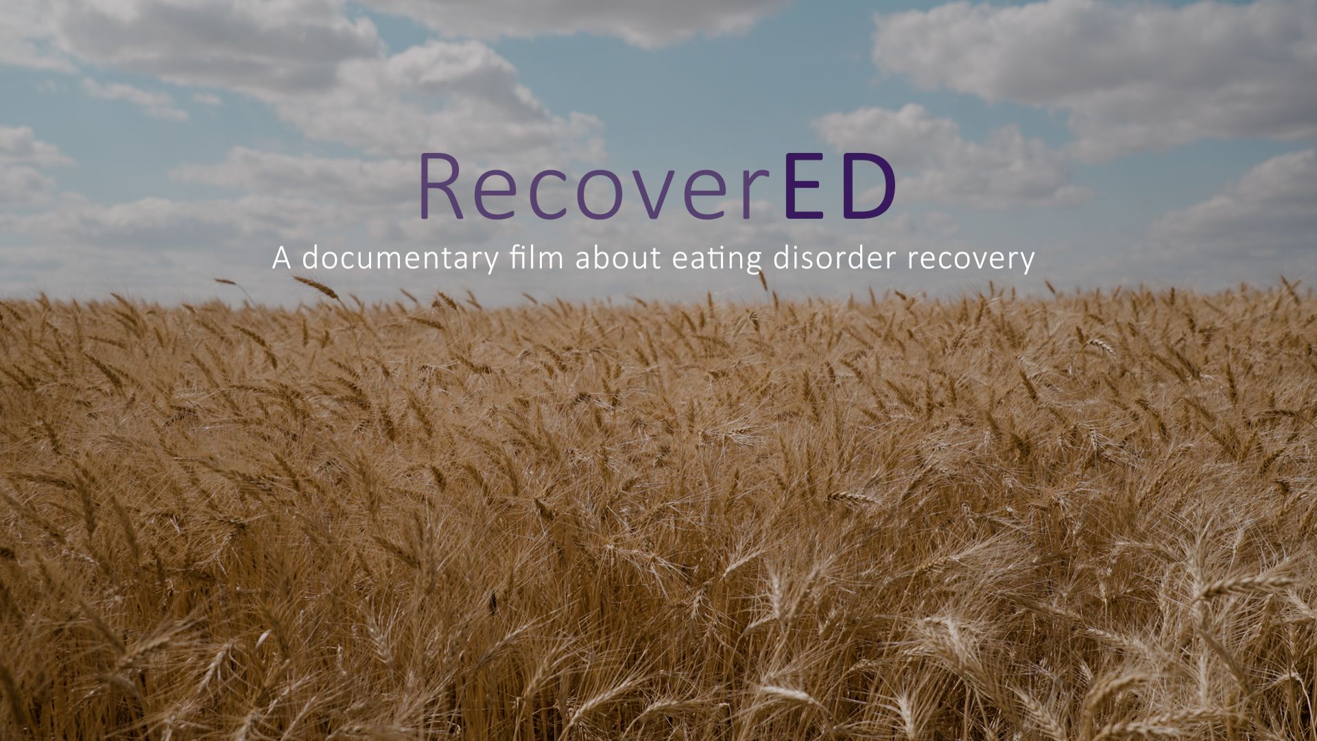 Best Cinematography for a Documentary Short: Tyler Anderson, RecoverED: A Documentary Film About Eating Disorder Recovery